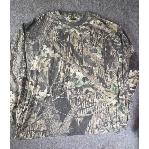 Mossy Oak Other - Mossy Oak Shirt Mens Large Breakup Camo Pocket T Long Sleeve 3XL
